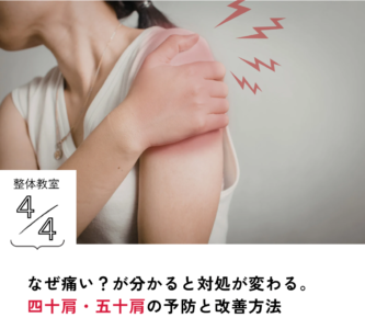 4/4 整体教室｜四十肩・五十肩